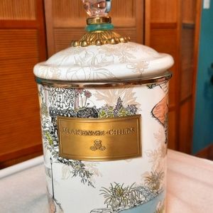 MacKenzie Child enamel canister